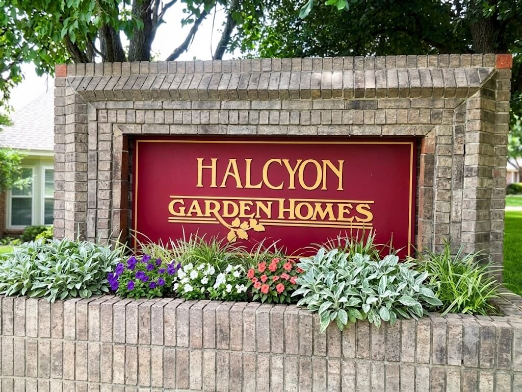 Halcyon neighborhood in Montgomery, Alabama