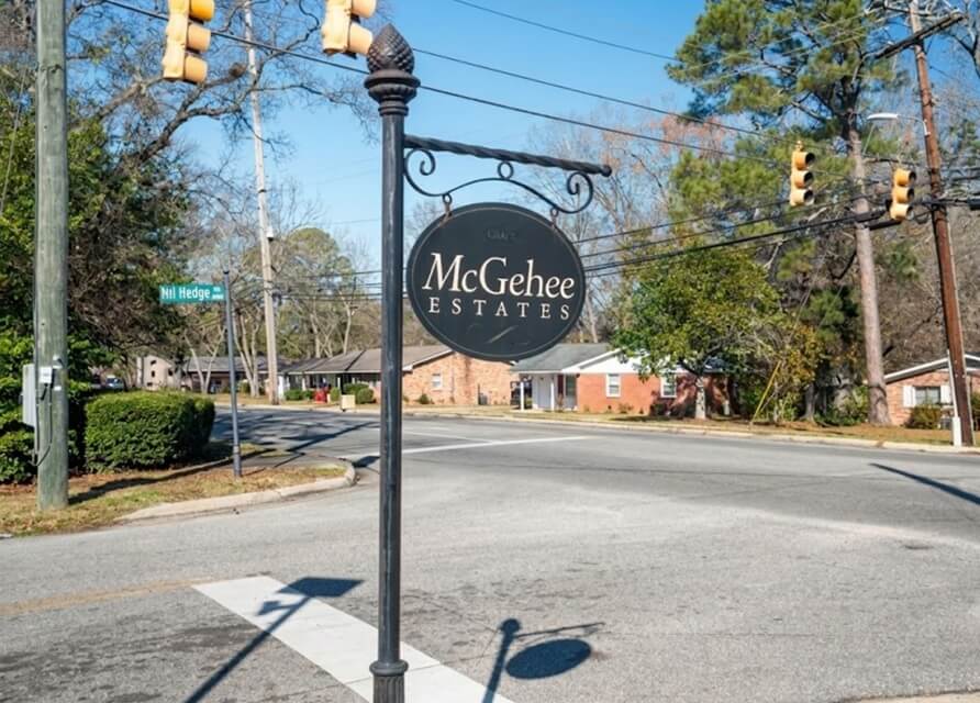 McGehee Estates neighborhood in Montgomery, Alabama
