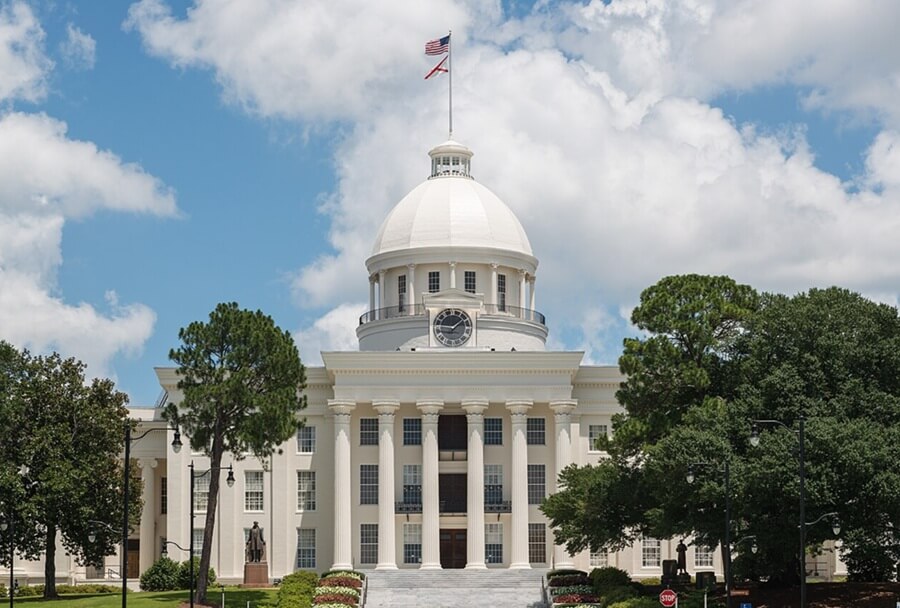 View of Montgomery, Alabama