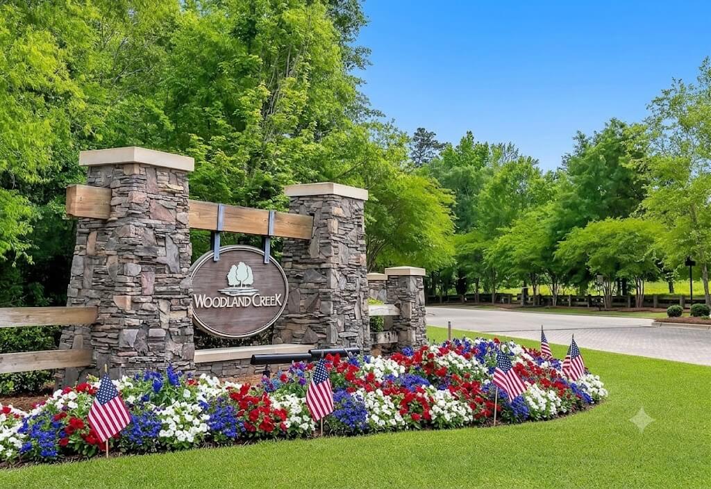 Woodland Creek neighborhood in Pike Road, Alabama